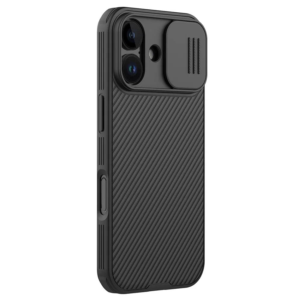 Nillkin iPhone 17 Deksel med kameralinsebeskyttelse - CamShield, Svart
