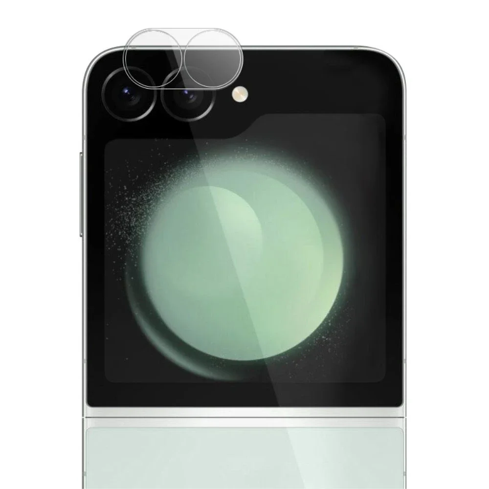 Imak Samsung Galaxy Z Flip 6 Kameralinsebeskyttelse i glass, Gjennomsiktig Imak Samsung Galaxy Z Flip 6 Kameralinsebeskyttelse i glass, Gjennomsiktig