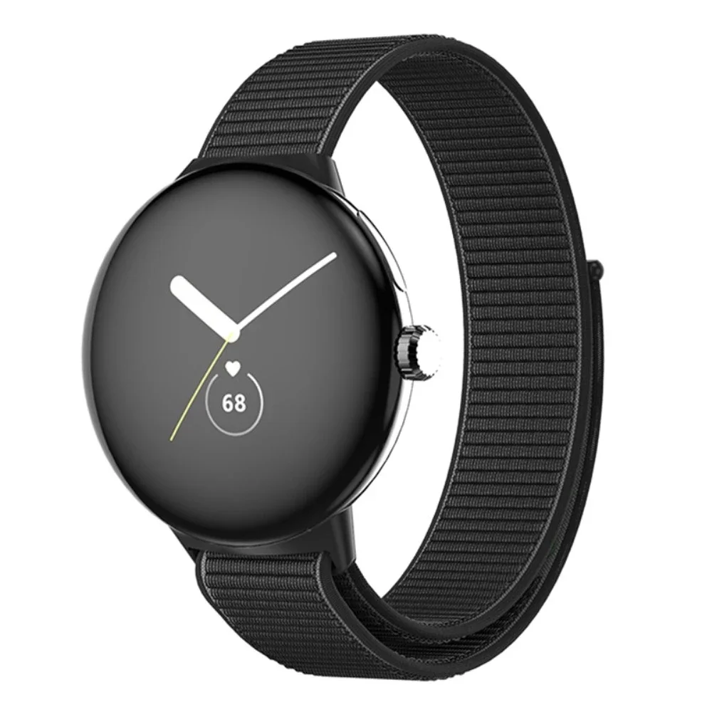 Google Pixel Watch 2 Reim i nylon, Svart Google Pixel Watch 2 Reim i nylon, Svart