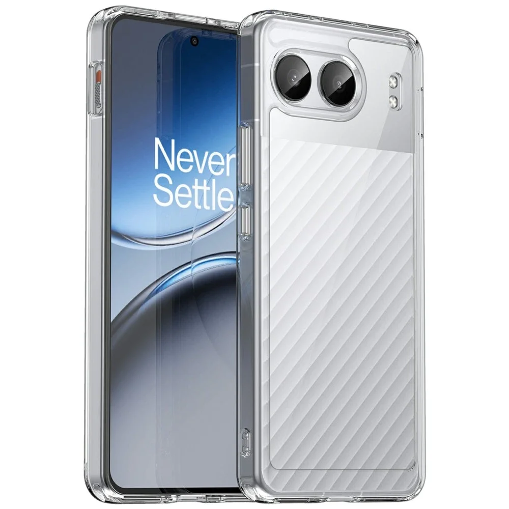 tectTech OnePlus Nord 4 Crystal Hybrid-deksel, Gjennomsiktig tectTech OnePlus Nord 4 Crystal Hybrid-deksel, Gjennomsiktig