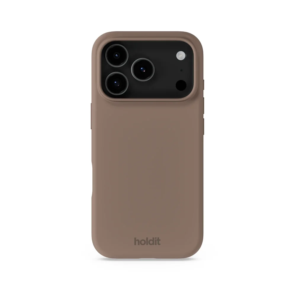 Holdit iPhone 17 Pro Max Silicone Case, Mocha Brown Holdit iPhone 17 Pro Max Silicone Case, Mocha Brown