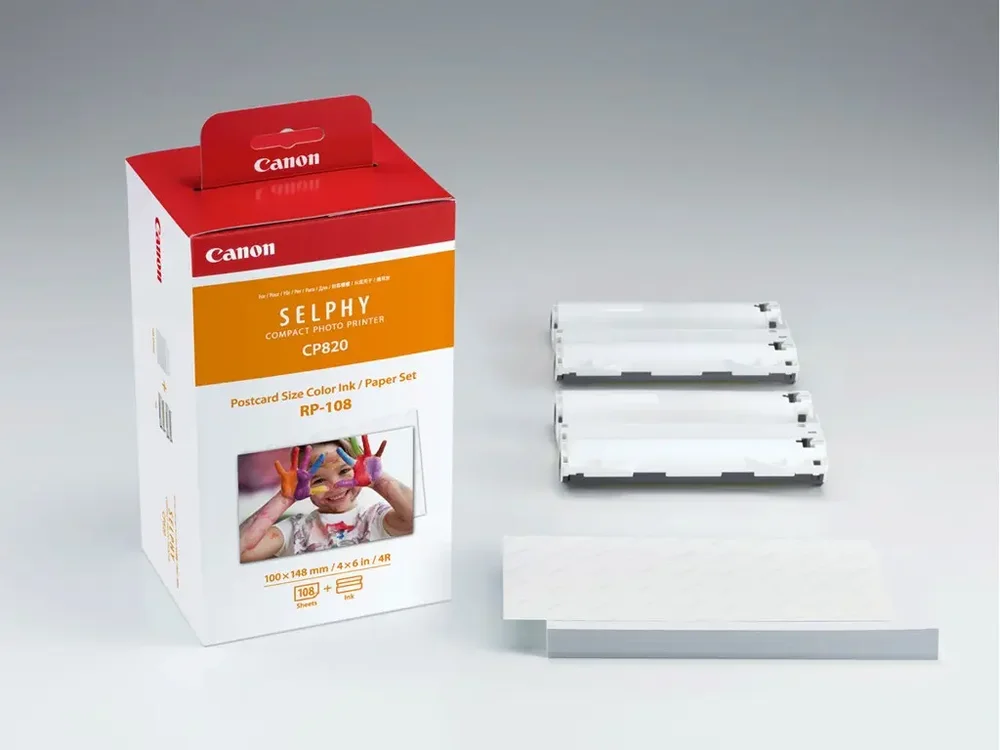 Canon RP-108 Colour Ink + Paper Set v:5767867 Canon RP-108 Colour Ink + Paper Set v:5767867