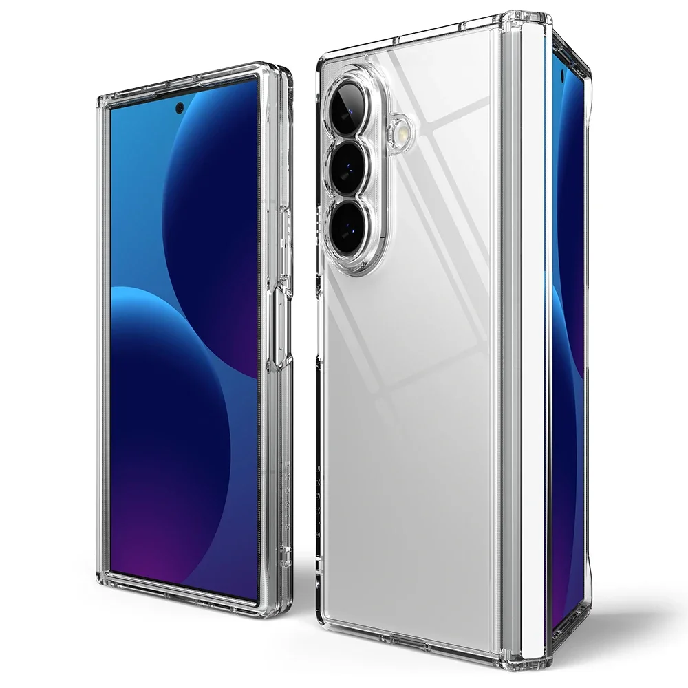 Ringke Samsung Galaxy Z Fold 8 Ultra Fusion Flap deksel, gjennomsiktig Ringke Samsung Galaxy Z Fold 8 Ultra Fusion Flap deksel, gjennomsiktig