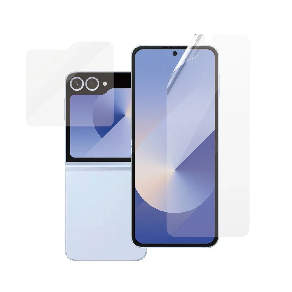 PanzerGlass Samsung Galaxy Z Flip 6 Skjermbeskytter Innside+Utside PanzerGlass Samsung Galaxy Z Flip 6 Skjermbeskytter Innside+Utside