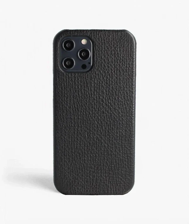 The Case Factory iPhone 12/iPhone 12 Pro Deksel Textured Black
