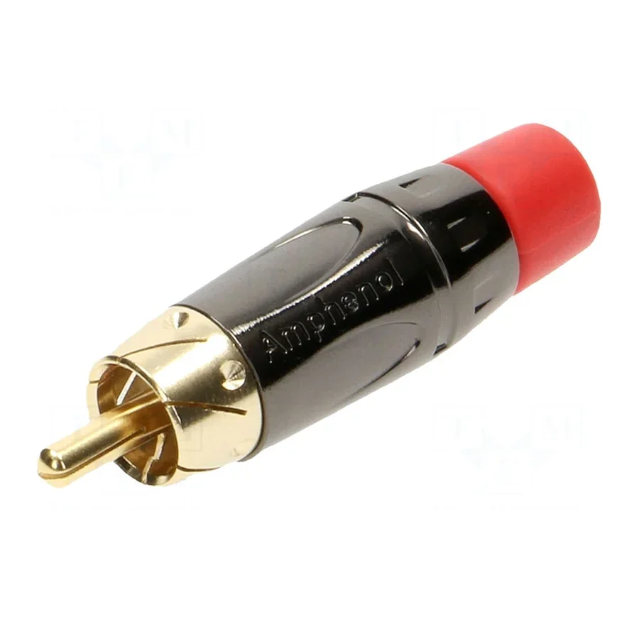 ConnectED RCA kontakt for lodding – rød v:8017381 ConnectED RCA kontakt for lodding – rød v:8017381