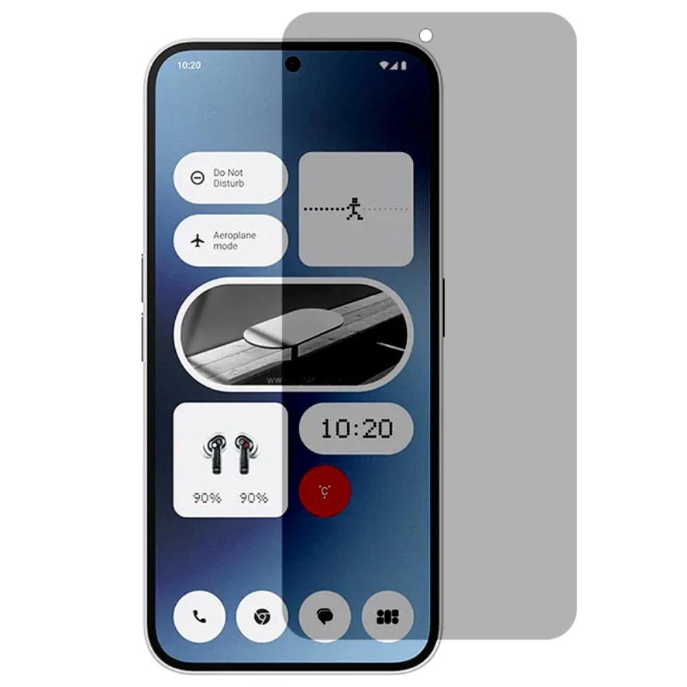 Nothing Phone 2a Anti-spy skjermbeskytter i glass Nothing Phone 2a Anti-spy skjermbeskytter i glass