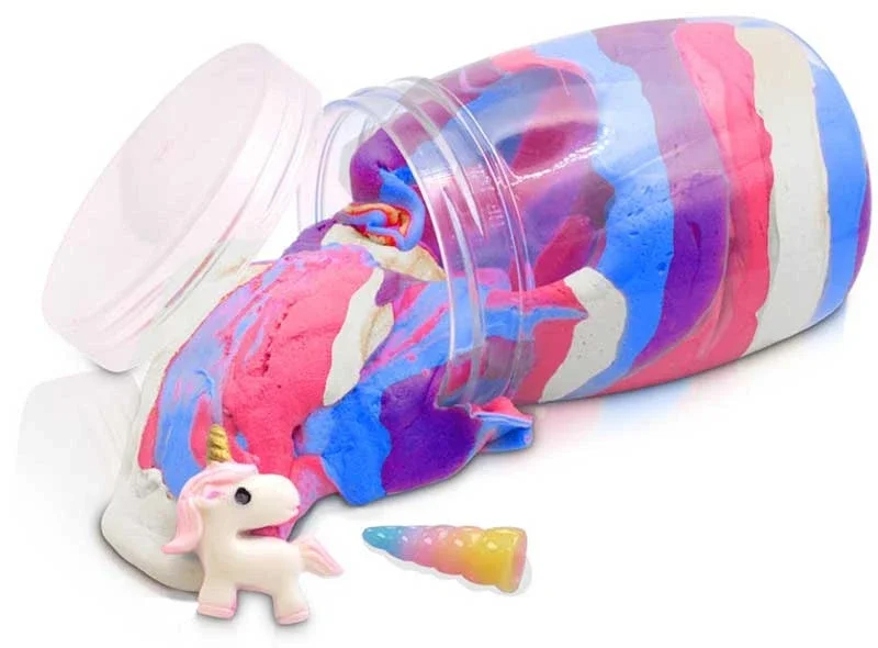 Putty slime med unicorn-charm