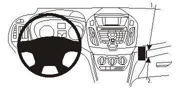 BRODIT BRODIT ProClip – Angled mount v:103774 BRODIT BRODIT ProClip – Angled mount v:103774