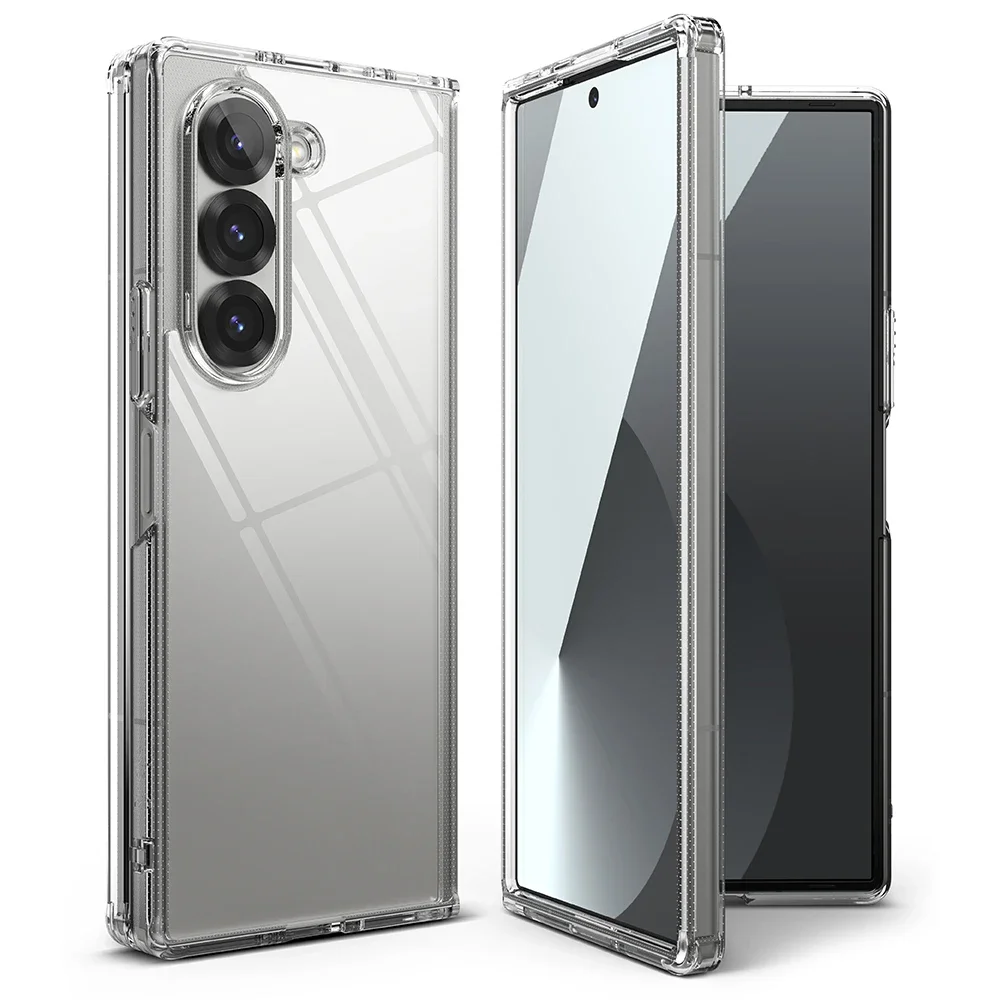 Ringke Samsung Galaxy Z Fold 6 Fusion deksel, gjennomsiktig Ringke Samsung Galaxy Z Fold 6 Fusion deksel, gjennomsiktig