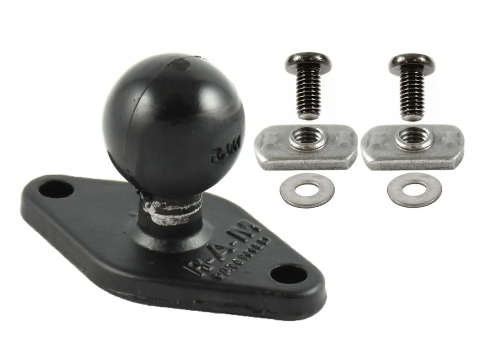 RAM MOUNT UNPKD RAM BASE FOR FLAT PANELS SHRT SCRW v:7803717
