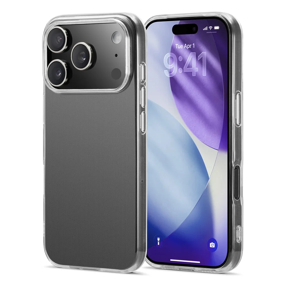 Mobique iPhone 17 Pro Max TPU-deksel, Gjennomsiktig
