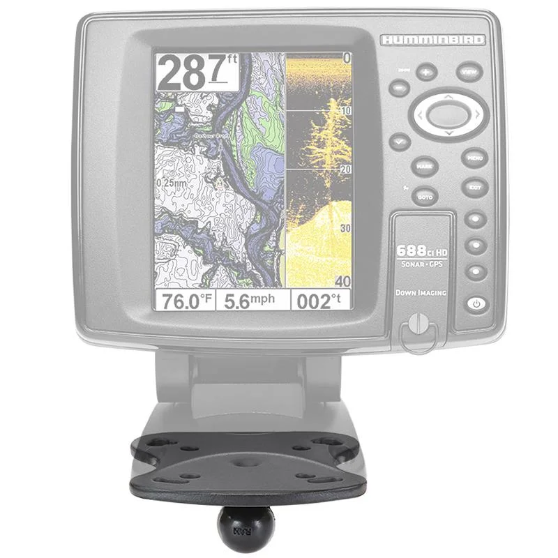 RAM MOUNT RAM 1" BASE FOR HUMMINBIRD & APELCO 97 v:7664455