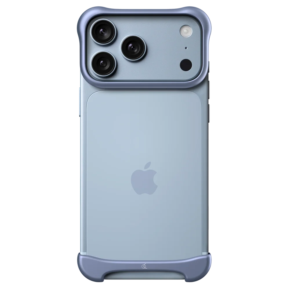 Arc Pulse iPhone 18 Pro Deksel Aluminum, Matte Light Blue Arc Pulse iPhone 18 Pro Deksel Aluminum, Matte Light Blue