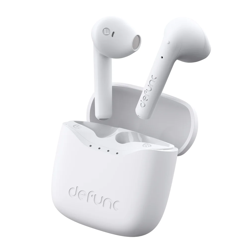 DeFunc TRUE Lite II - Trådløse ørepropper til lavpris, White