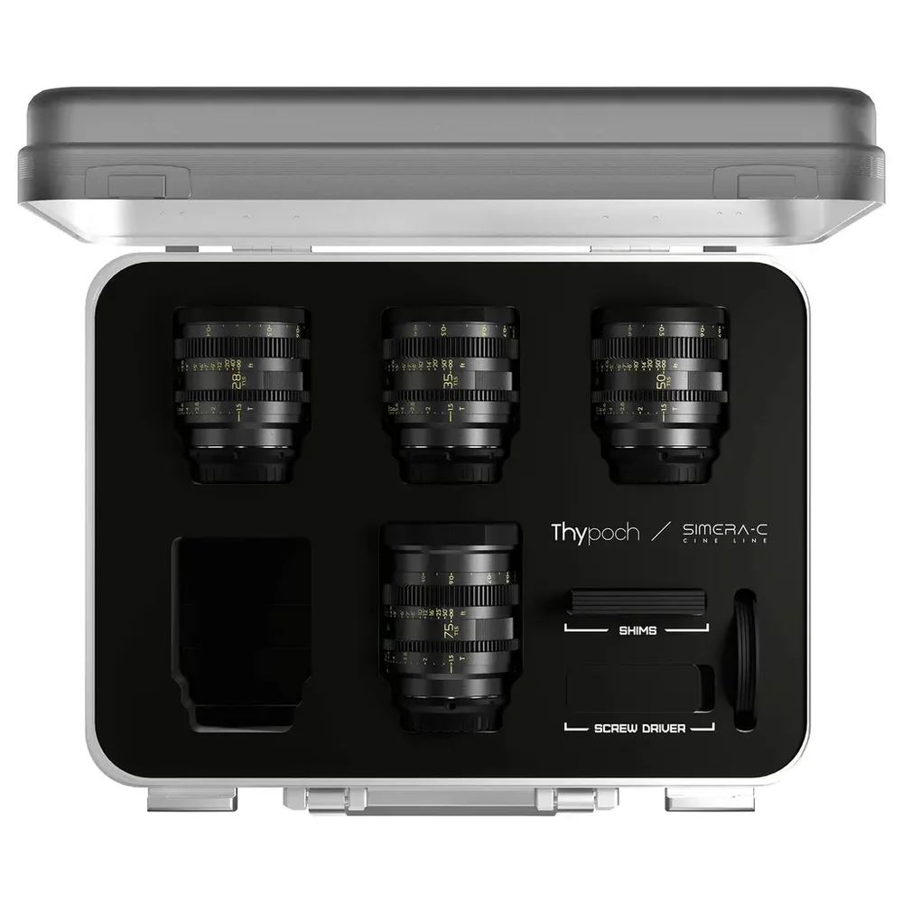 Thypoch Simera-C T1.5 Cine 4-Lens Kit v:6519435