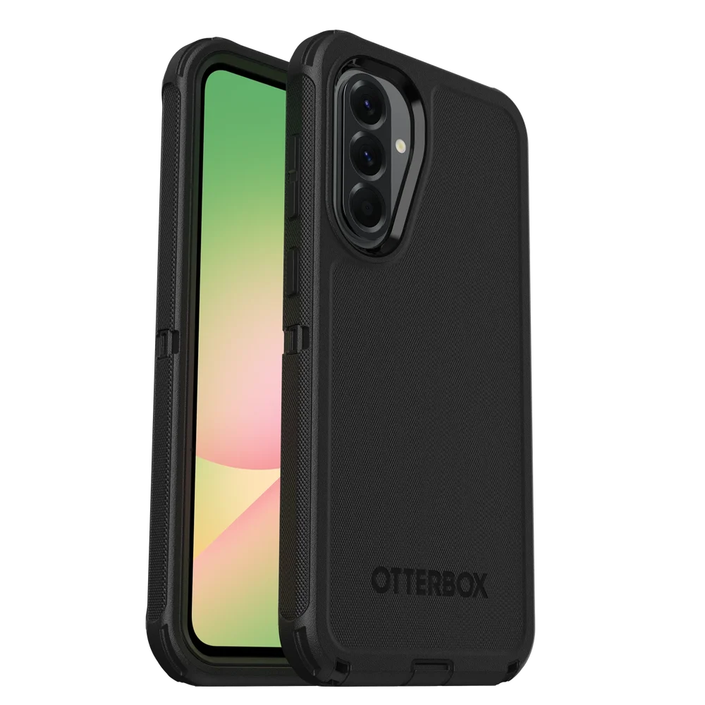 Otterbox Samsung Galaxy A56 Defender - Robust mobildeksel med høy beskyttelsesgrad, Svart