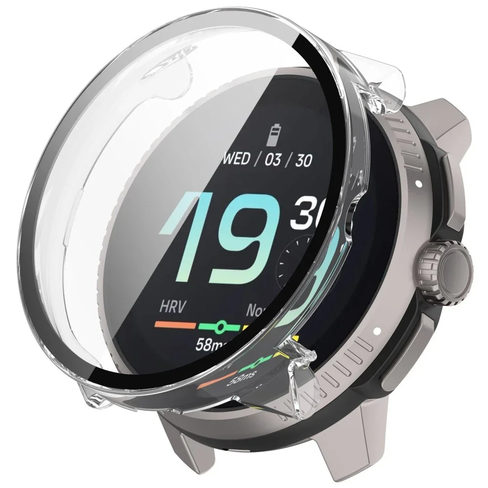 Suunto Race S Heldekkende deksel med skjermbeskytter, Gjennomsiktig Suunto Race S Heldekkende deksel med skjermbeskytter, Gjennomsiktig