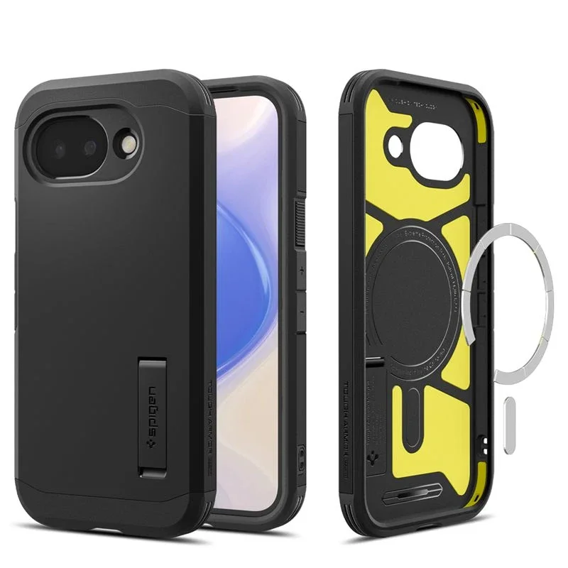 Spigen Google Pixel 10a Case Tough Armor MagSafe Black Spigen Google Pixel 10a Case Tough Armor MagSafe Black