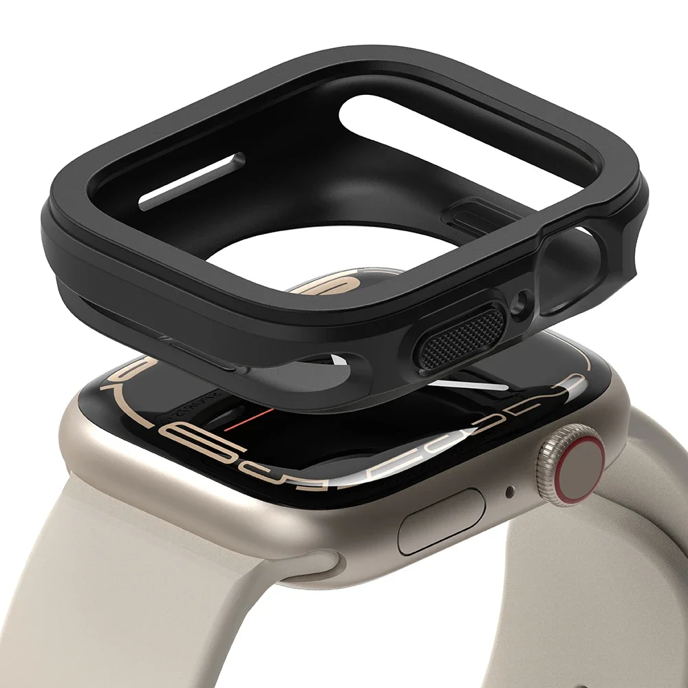 Ringke Apple Watch Series 8 41mm Air Sports deksel, Black Ringke Apple Watch Series 8 41mm Air Sports deksel, Black