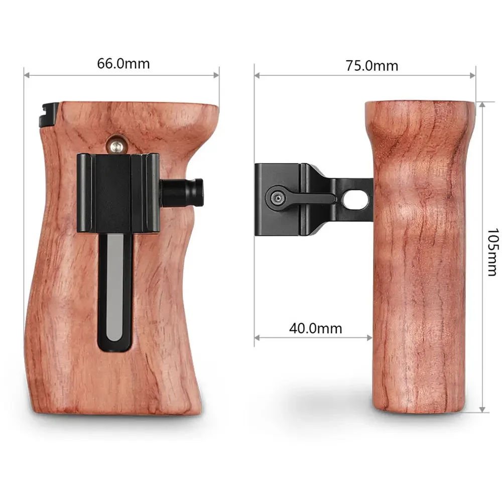 SmallRig 2187 Wooden NATO Side Handle v:1076819