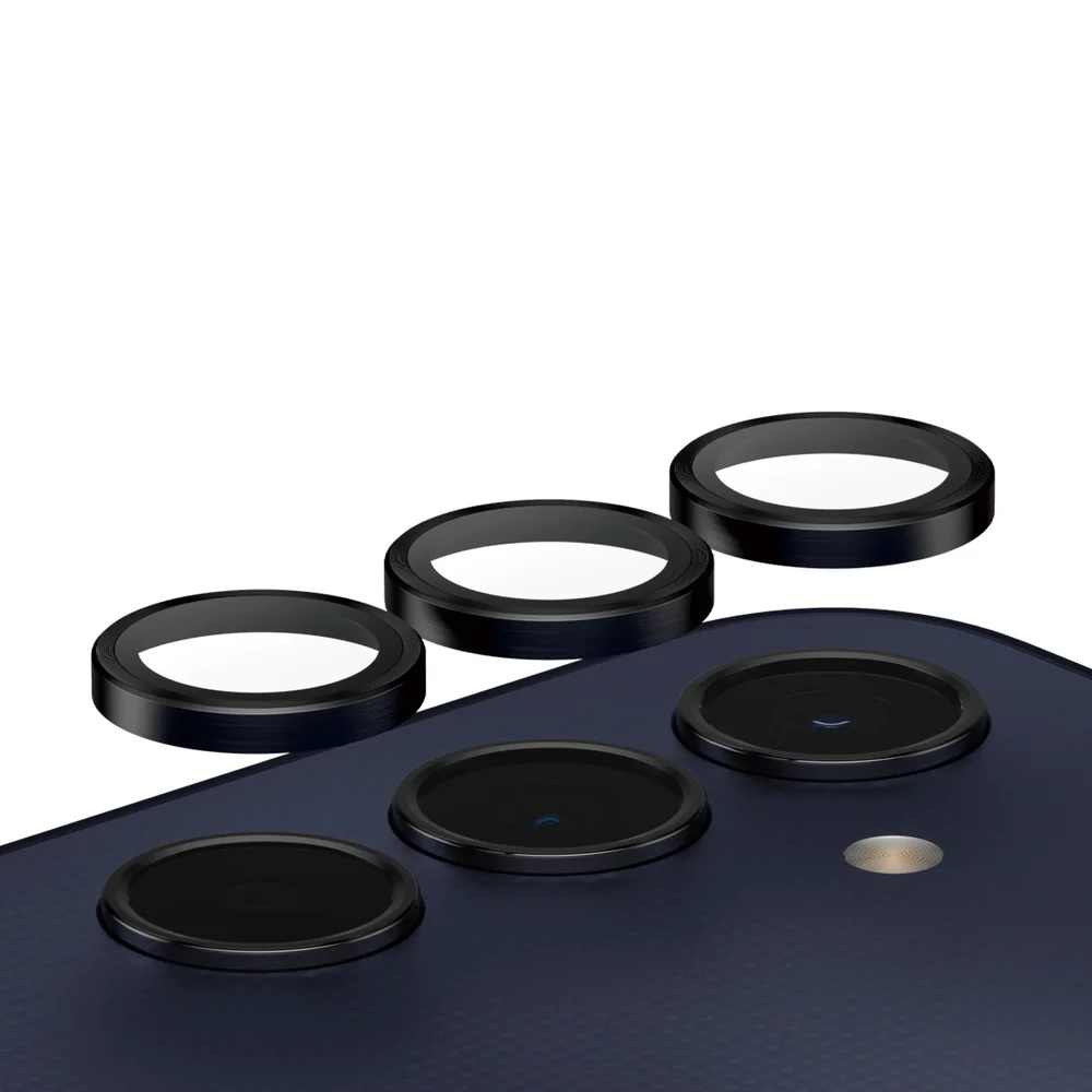 PanzerGlass Samsung Galaxy A25 Hoops linsebeskyttelse med aluminiumsramme, Svart