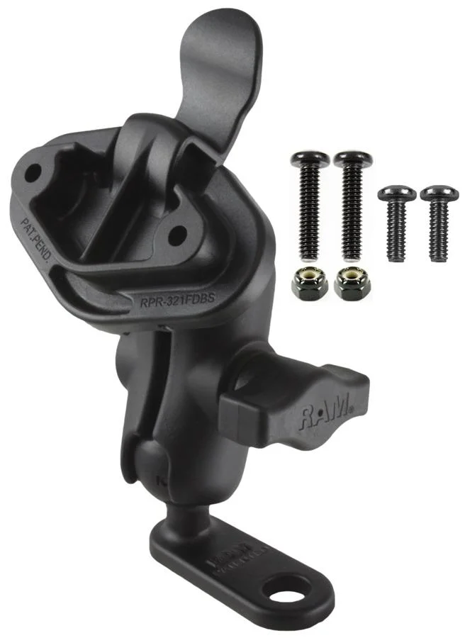 RAM MOUNT RAM .87 X 2.25 W/ 11 MM HOLE & EZY-MOUNT v:624288