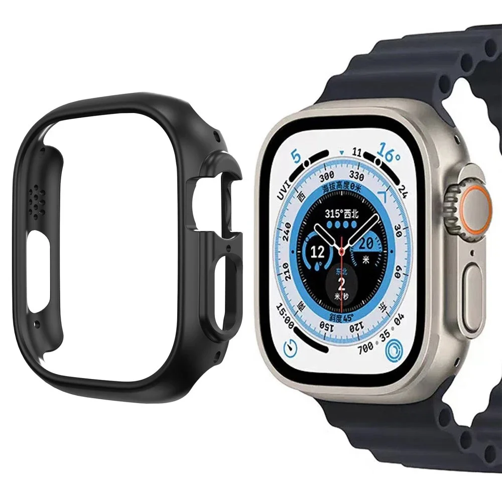 Apple Watch Ultra 49mm 2nd Gen Hardt deksel, Svart Apple Watch Ultra 49mm 2nd Gen Hardt deksel, Svart