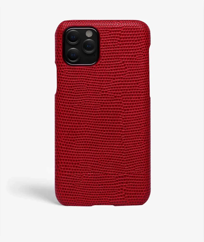 The Case Factory iPhone 11 Pro Deksel Lizard Rød The Case Factory iPhone 11 Pro Deksel Lizard Rød