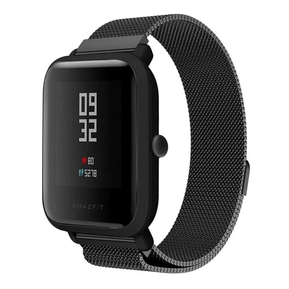 Amazfit Bip Reim Milanese Loop, Svart Amazfit Bip Reim Milanese Loop, Svart