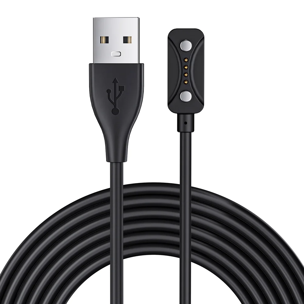 Polar Pacer Magnetisk ladekabel 1m, Svart