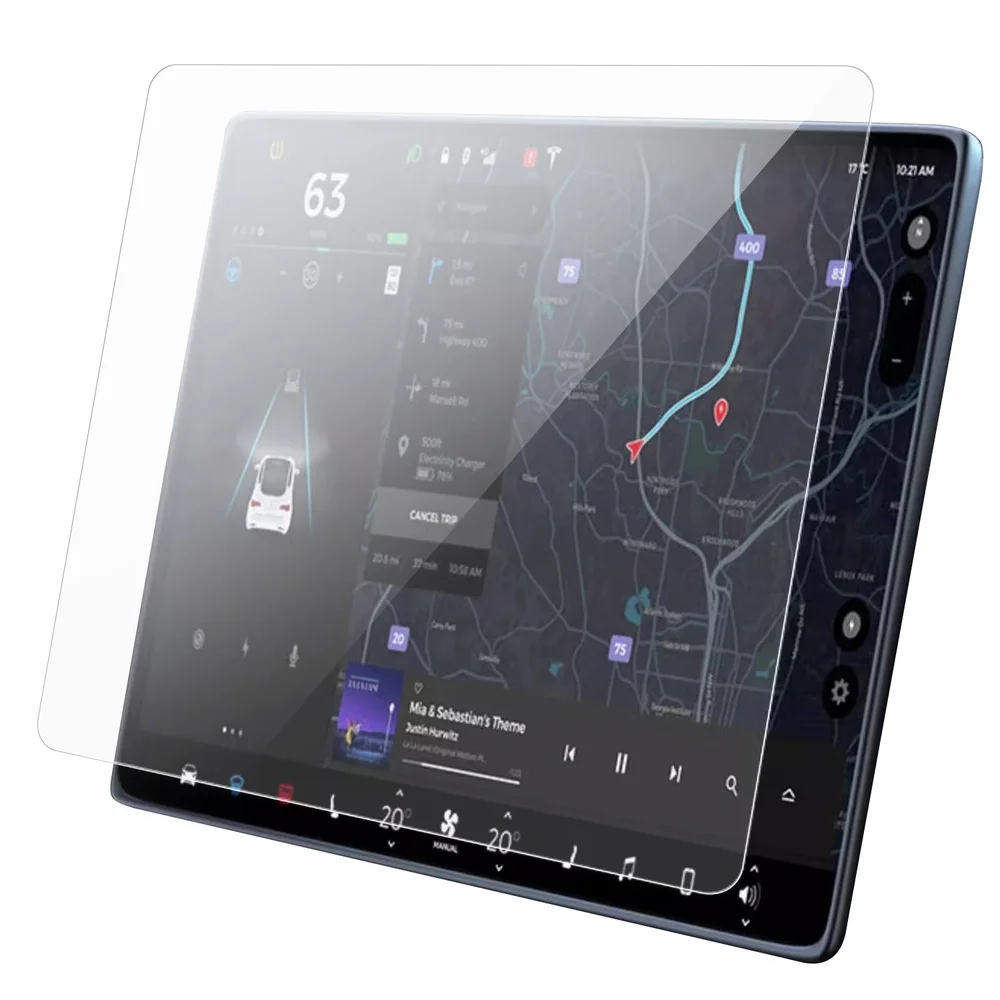 Tesla Model Y/3 Refreshed Edition 15.4" Skjermbeskytter i Herdet Glass