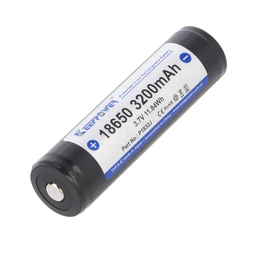 KeepPower ICR18650 batteri v:556294