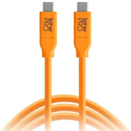 TetherPro USB-C til USB-C 3m Orange v:7921470