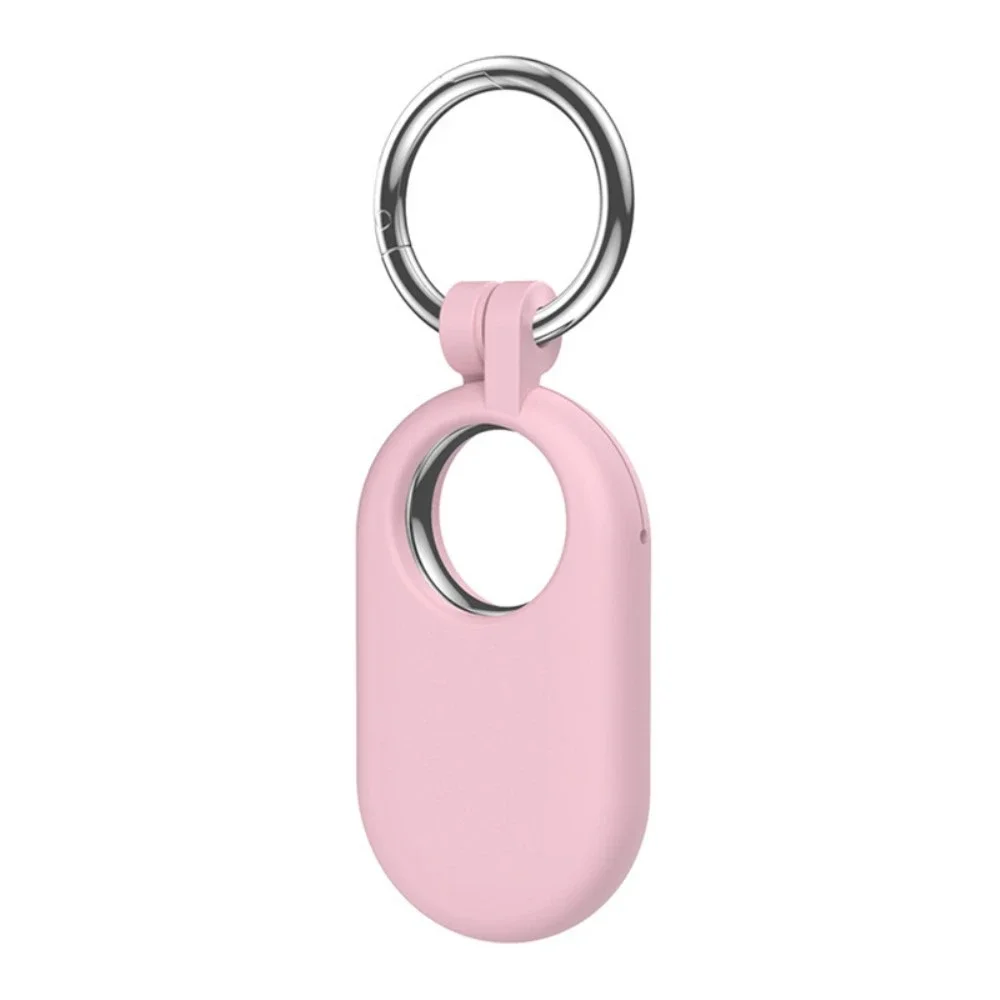 Samsung Galaxy SmartTag 2 Nøkkelring med silikonetui, Rosa Samsung Galaxy SmartTag 2 Nøkkelring med silikonetui, Rosa