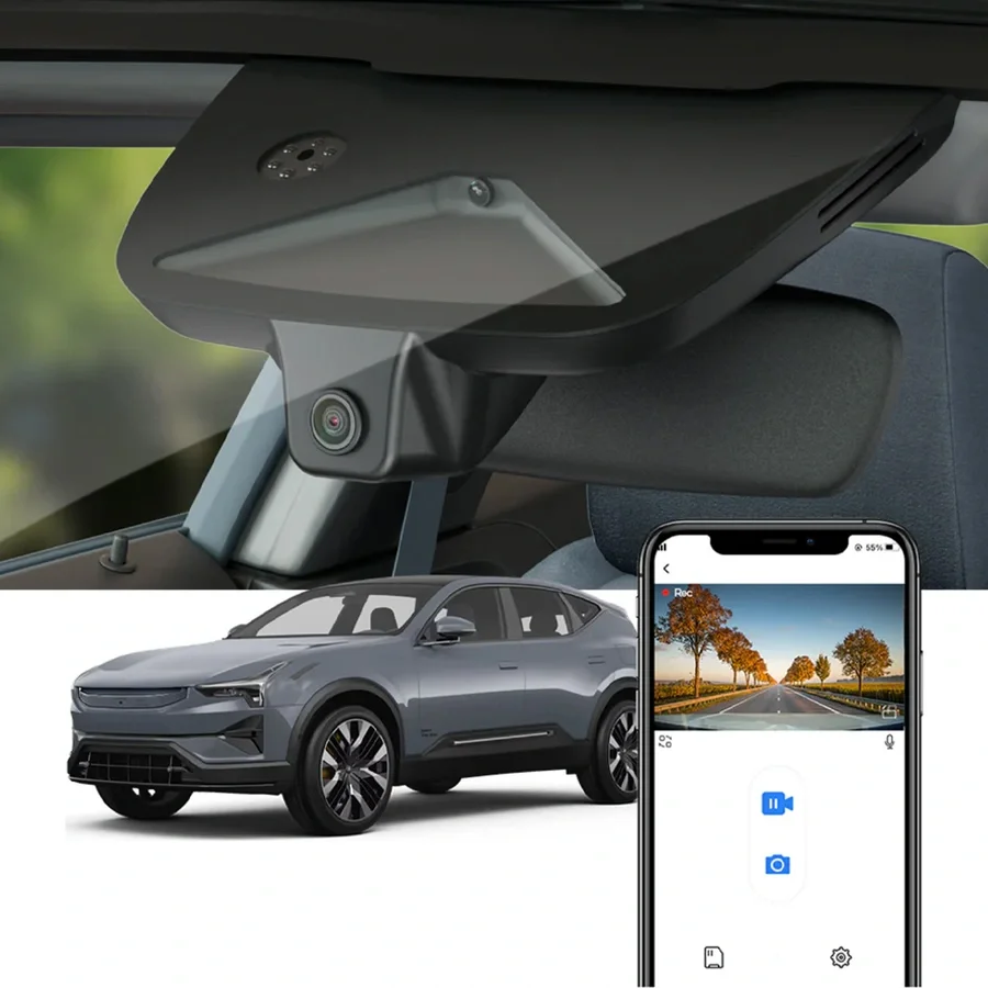 FITCAMX Integrert Plug & Play 4K Dashcam v:4270651