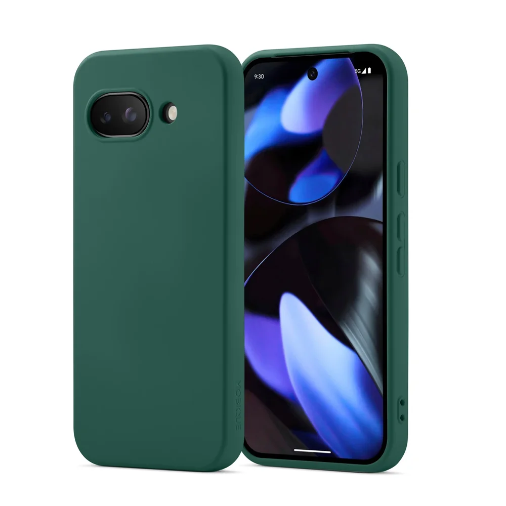 Mobique Google Pixel 9a Deksel, Mørk grønn Mobique Google Pixel 9a Deksel, Mørk grønn