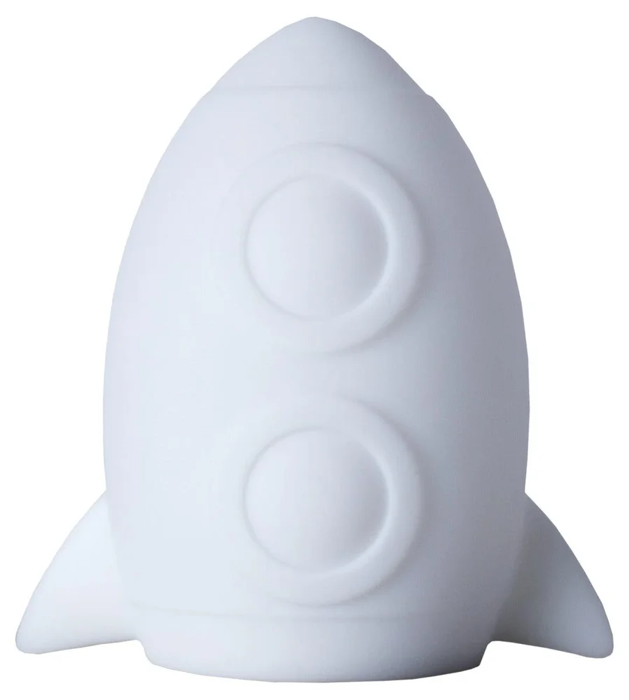 Clas Ohlson Rakett nattlampe, Hvit