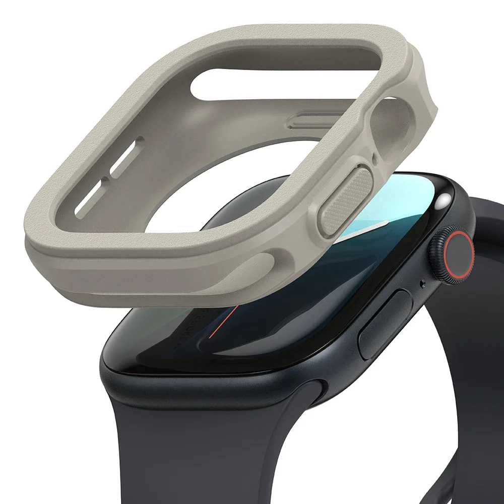 Ringke Apple Watch Series 10 46mm Air Sports deksel, Warm Gray