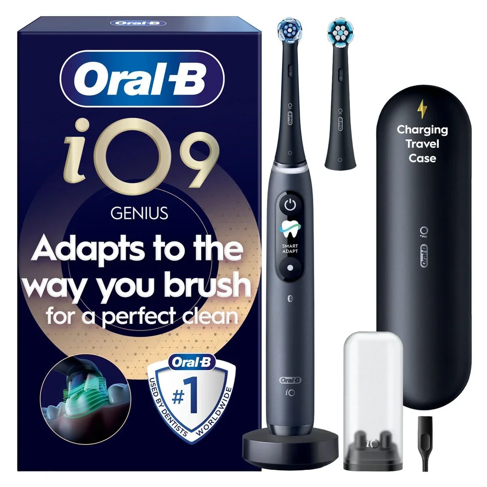 Oral-B iO 9 elektrisk tannbørste, Svart Oral-B iO 9 elektrisk tannbørste, Svart