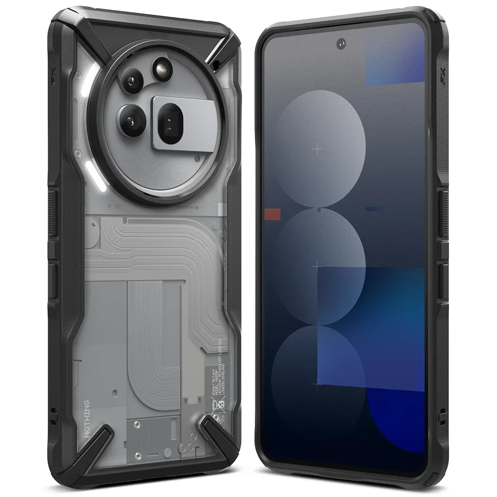 Ringke Nothing Phone 3a Pro Fusion X Deksel, Svart Ringke Nothing Phone 3a Pro Fusion X Deksel, Svart