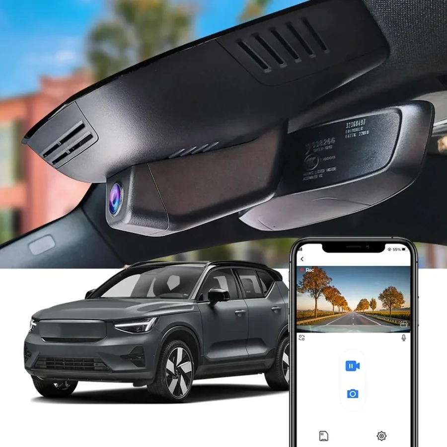 FITCAMX Integrert 4K Dashcam (foran+bak) v:1779725