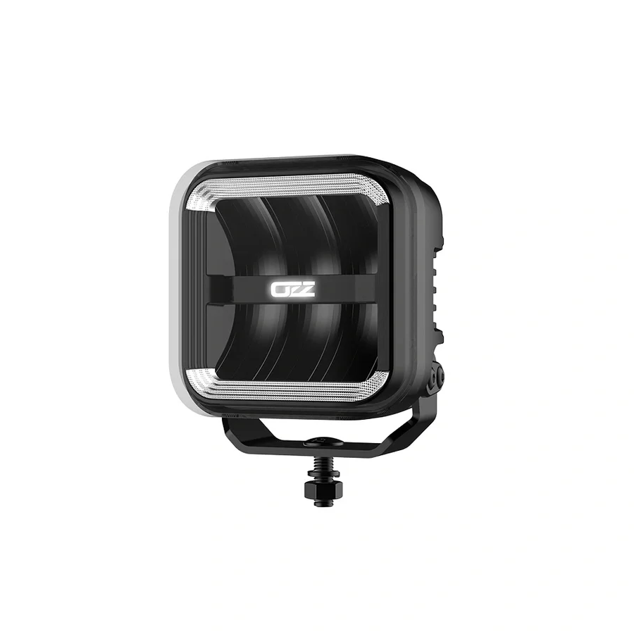OZZ SQR 5" LED fjernlys, Sort v:5695002