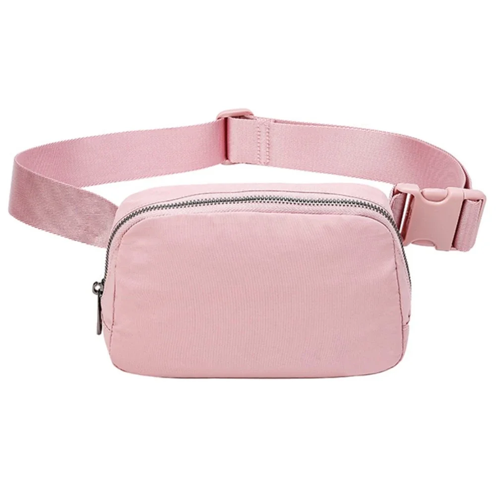 Crossbody-veske i nylon, Rosa Crossbody-veske i nylon, Rosa