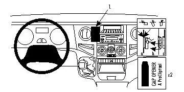 BRODIT BRODIT ProClip Iveco Daily 06- center - qty 1 - ProClip Ivec v:358244