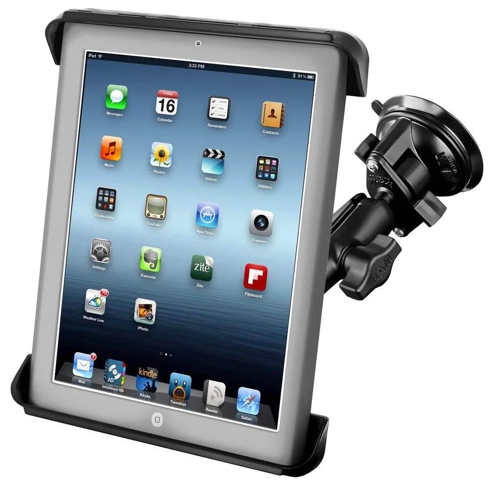 RAM MOUNT RAM SUCTION BASE FOR LARGE TABLETS v:8843600