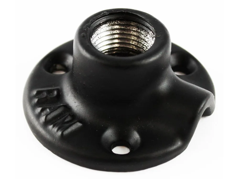 RAM MOUNT RAM 2 1/2" DIA. BASE W/1/2"NPT HOLE 90D v:7404984