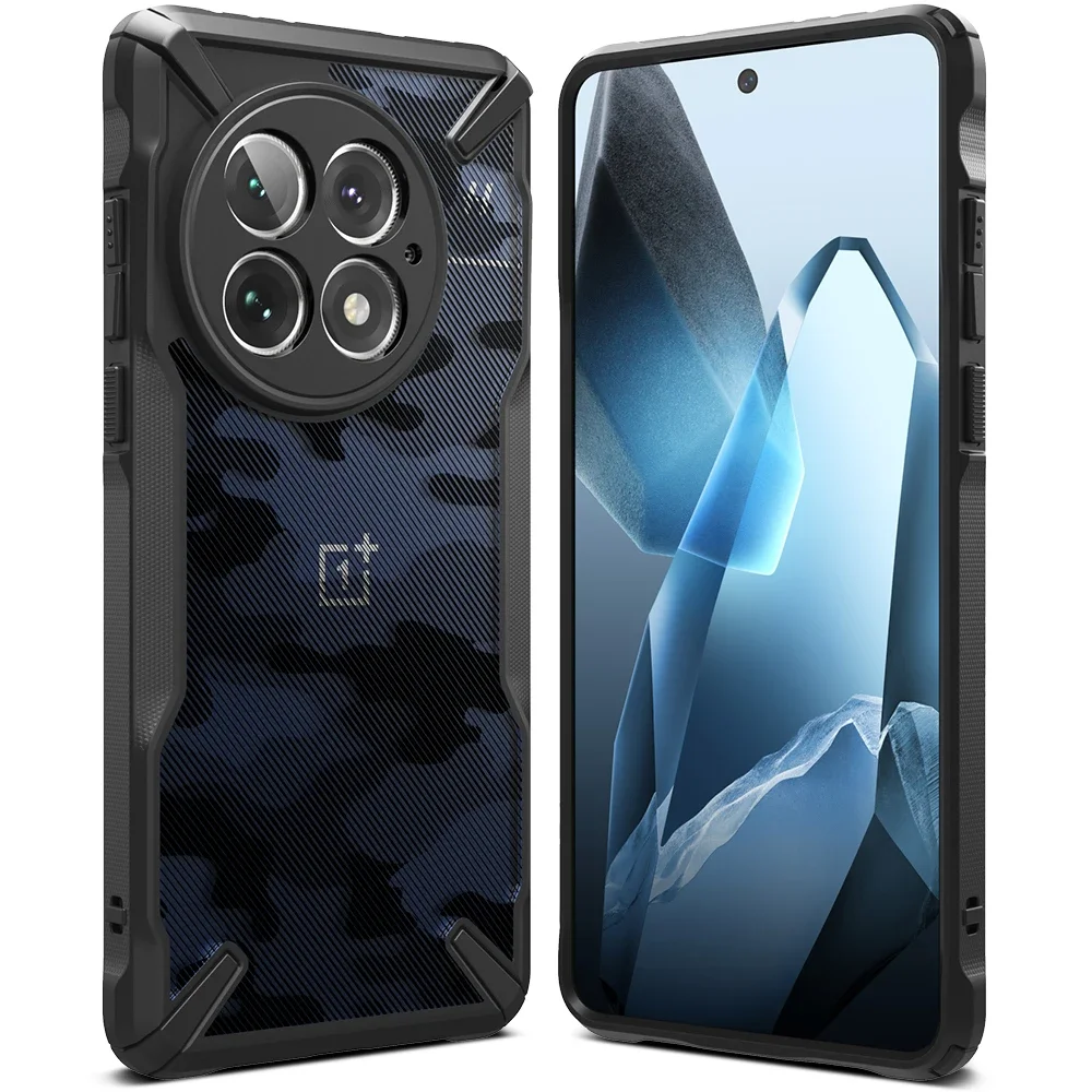 Ringke OnePlus 13 Fusion X Deksel, Camo Black