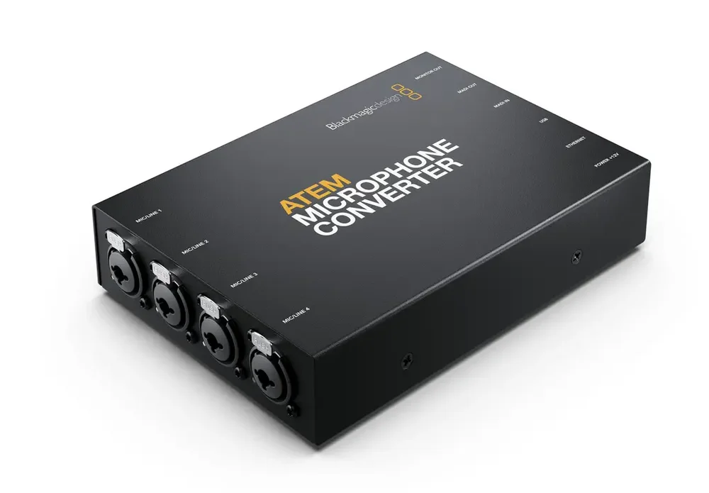 Blackmagic ATEM Microphone Converter v:4243263 Blackmagic ATEM Microphone Converter v:4243263