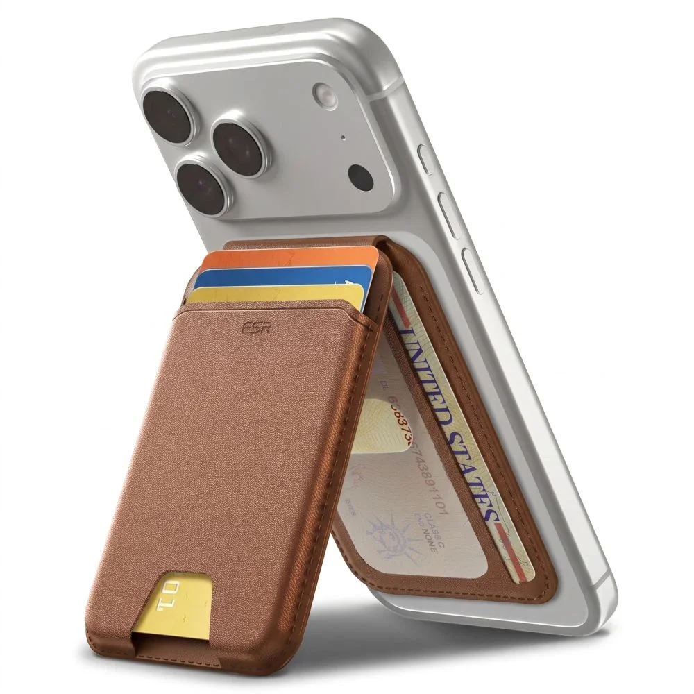 ESR HaloLock MagSafe Kortholder med stativ, Brown
